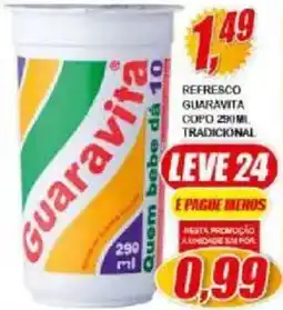 Vianense Supermercados Refresco guaravita copo 250 ml tradicional oferta