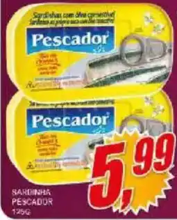 Vianense Supermercados Sardinha pescador oferta