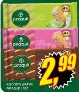 Vianense Supermercados biscoito wafer piraque oferta