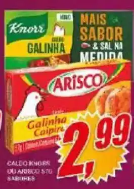 Caldo knorr du arisco 570 sabores