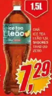Vianense Supermercados Ice tea leão oferta