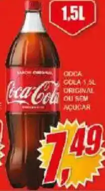 Vianense Supermercados Coca-Cola 1.5L original ou sem açucar oferta