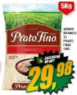 Vianense Supermercados Arroz branco t1 prato fino oferta