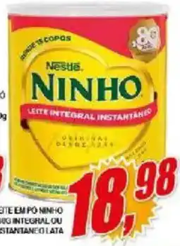 Vianense Supermercados Leite em pó ninho leite integral ou instantâneo oferta