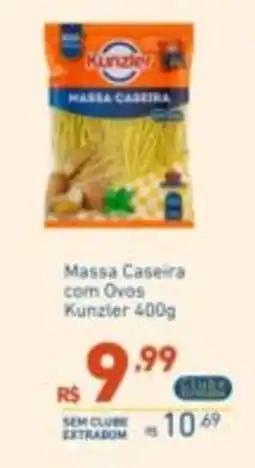 Extrabom Supermercados Massa Caseira com Ovos Kunzler oferta