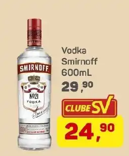 Supermercados São Vicente Vodka smirnoff oferta