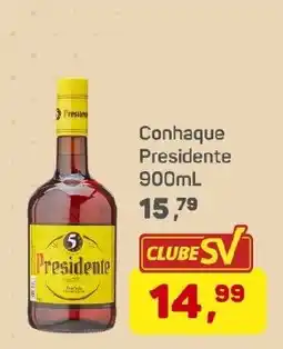 Supermercados São Vicente Conhaque presidente oferta