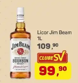 Supermercados São Vicente Licor jim beam oferta