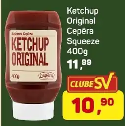 Supermercados São Vicente Ketchup original oferta