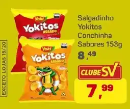 Supermercados São Vicente Salgadinho yokitos assado oferta