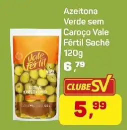 Supermercados São Vicente Azeitona Verde sem Caroço Vale Fértil oferta