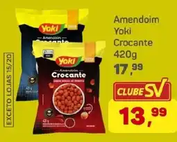 Supermercados São Vicente Amendoim yoki crocante oferta
