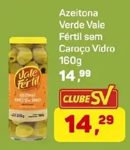 Supermercados São Vicente Azeitona Verde Vale Fértil sem Caroço Vidro oferta