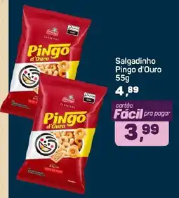 Supermercados São Vicente Salgadinho Pingo d'Ouro oferta