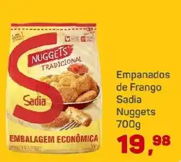 Supermercados São Vicente Empanados de frango sadia nuggets oferta