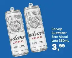 Supermercados São Vicente Cerveja Budweiser Zero Álcool oferta