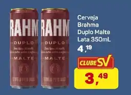 Supermercados São Vicente Cerveja brahma duplo malte oferta
