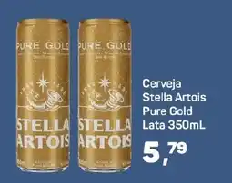 Supermercados São Vicente Cerveja Stella Artois Pure Gold oferta