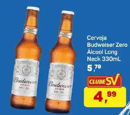 Supermercados São Vicente Cerveja Budweiser Zero oferta