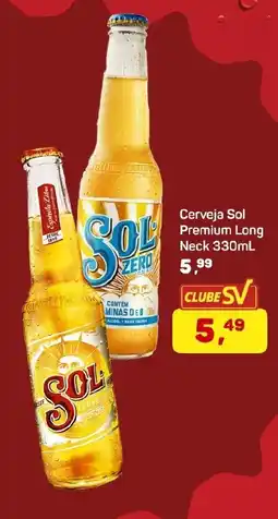 Supermercados São Vicente Cerveja Sol Premium Long Neck oferta