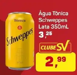 Supermercados São Vicente Água Tônica Schweppes oferta