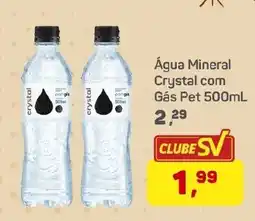 Supermercados São Vicente Água Mineral Crystal com Gás Pet oferta