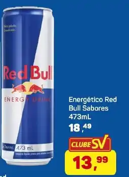 Supermercados São Vicente Energético red bull sabores oferta