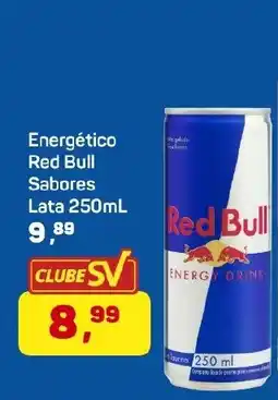 Supermercados São Vicente Energético Red Bull Sabores oferta