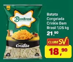 Supermercados São Vicente Batata crinkle oferta