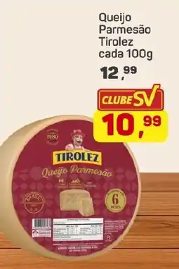 Supermercados São Vicente Queijo Parmesão oferta
