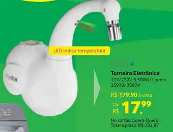 Quero Quero Torneira Eletronica oferta