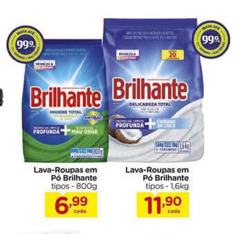 Carrefour Lava Roupas em po Brilhante 1.6kg oferta