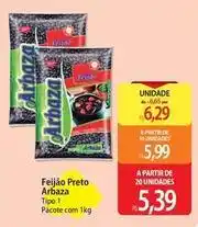 Atacadão Arbaza - feijão preto oferta