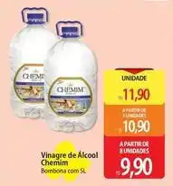 Atacadão Chemim - vinagre de alcool oferta