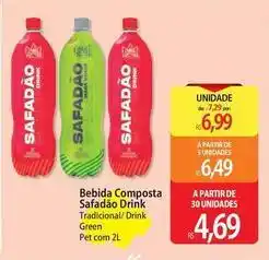 Atacadão Bebida composta safadao drink oferta