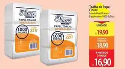 Atacadão Florax - toolha de papel oferta