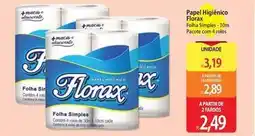 Atacadão Florax - papel higiénico oferta