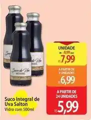 Atacadão Salton - suco integral de uva oferta