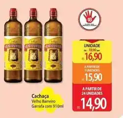Atacadão Velho barreiro - cachaca oferta