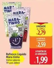 Atacadão Sabores - refresco liquido mara-tinho oferta