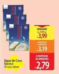Atacadão Sococo - água de coco oferta