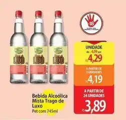 Atacadão Bebida alcoólica mista trago de luxo oferta