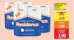 Atacadão Residence - toalha de papel oferta
