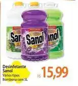 Atacadão Sanol - desinfetante oferta