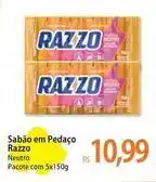 Atacadão Razzo - sabão em pedaço oferta