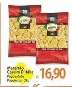 Atacadão D´italia - macarrão caseiro oferta