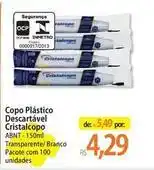 Atacadão Cristalcopo - copo plástico descartavel cristalcopo oferta
