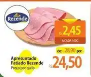 Atacadão Rezende - apresuntado fatiado oferta