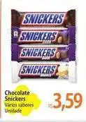 Atacadão Snickers - chocolate oferta