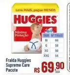 Max Atacadista Huggies - fralda supreme care pacote oferta